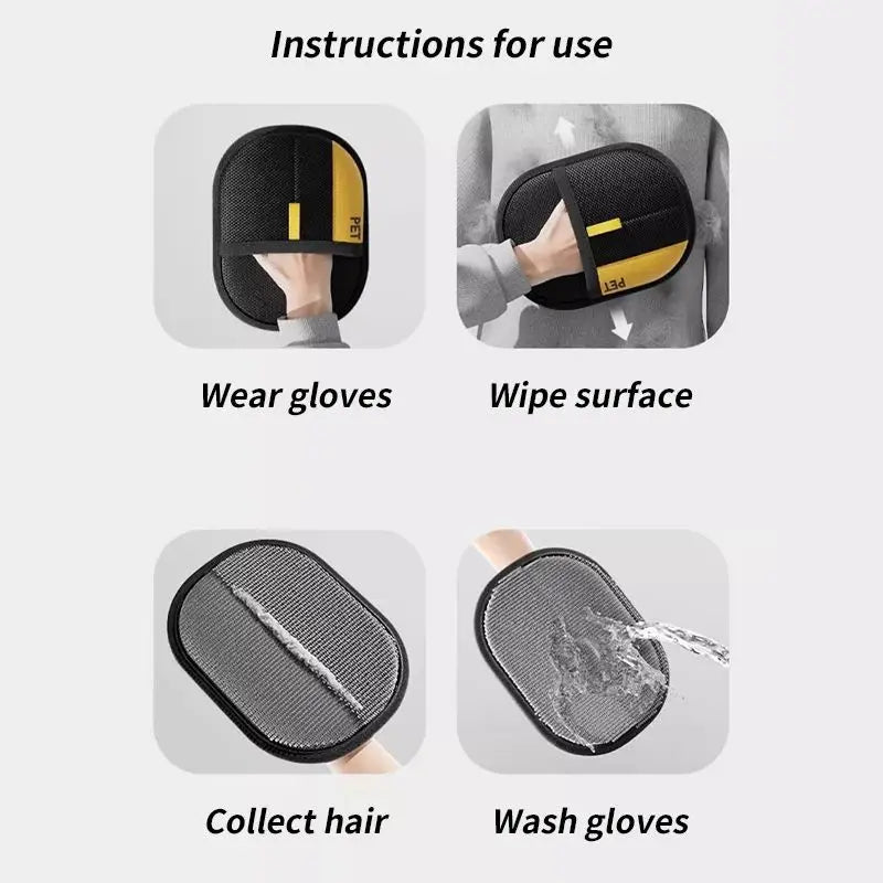 FurSweep™ Glove – Groom & De-Fur